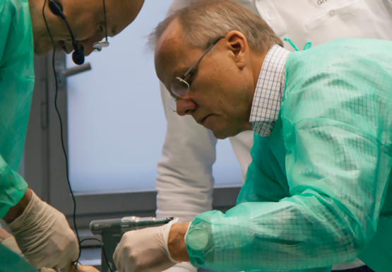 Dr. von Ruediger als Instruktor (GFFC)